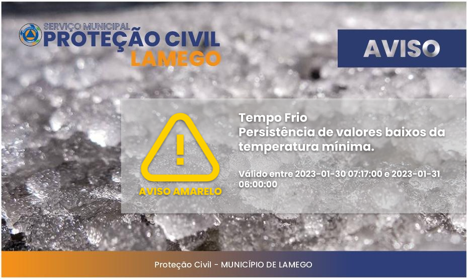 20230130 aviso gelo neve amarelo