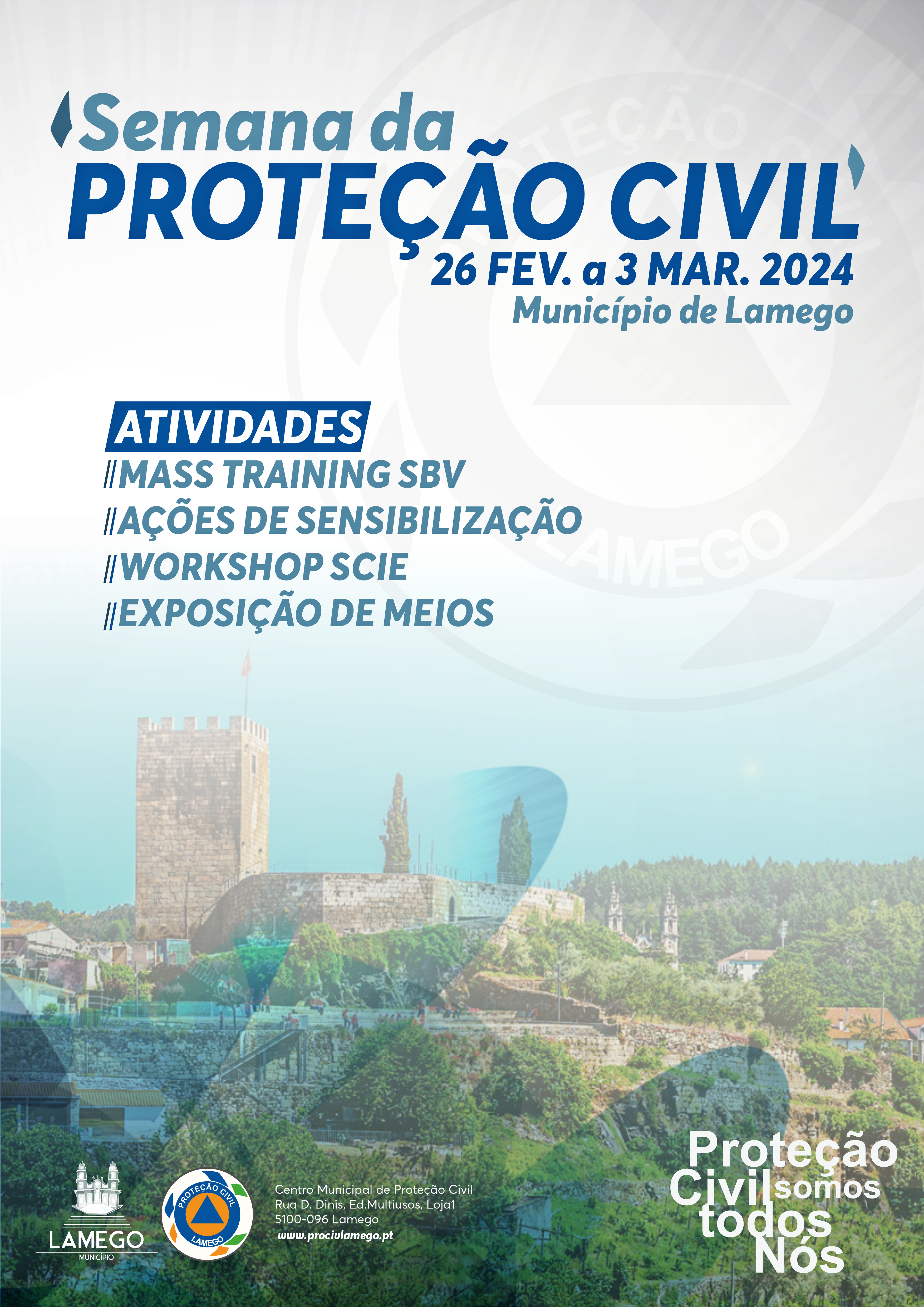 Lamego promove Semana da Proteção Civil 2024