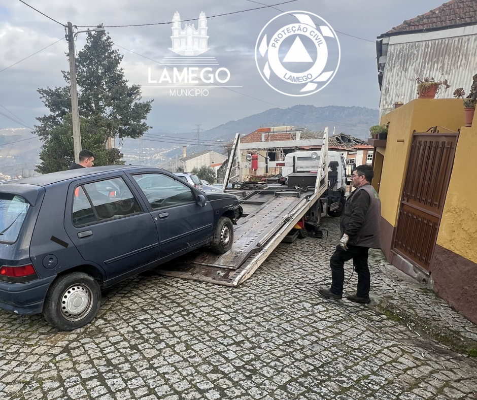 Lamego reforça combate a veículos abandonados nas vias públicas
