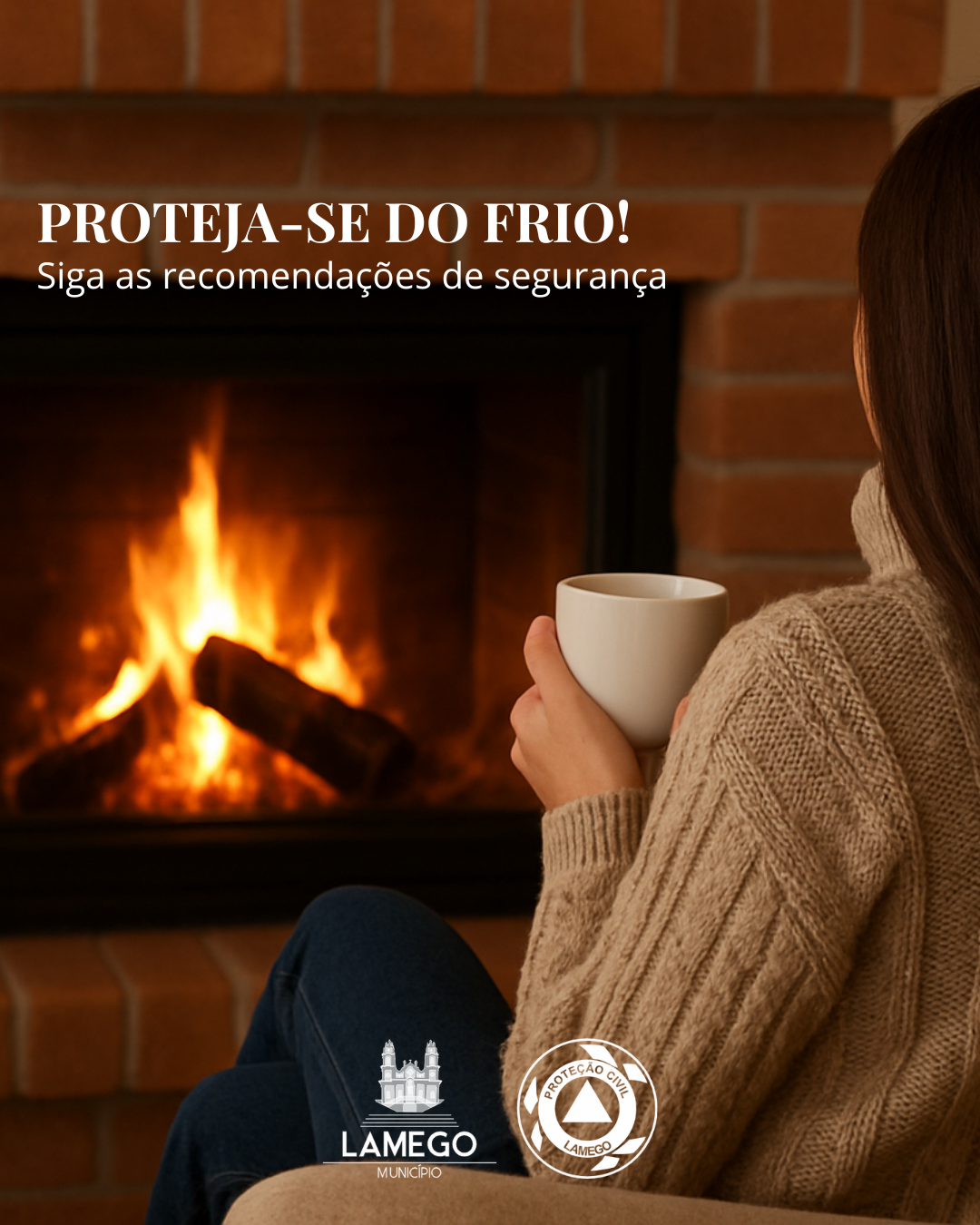 Proteção Civil de Lamego Alerta para Frio Intenso e Chegada da Depressão FRANCIS no Fim de Ano